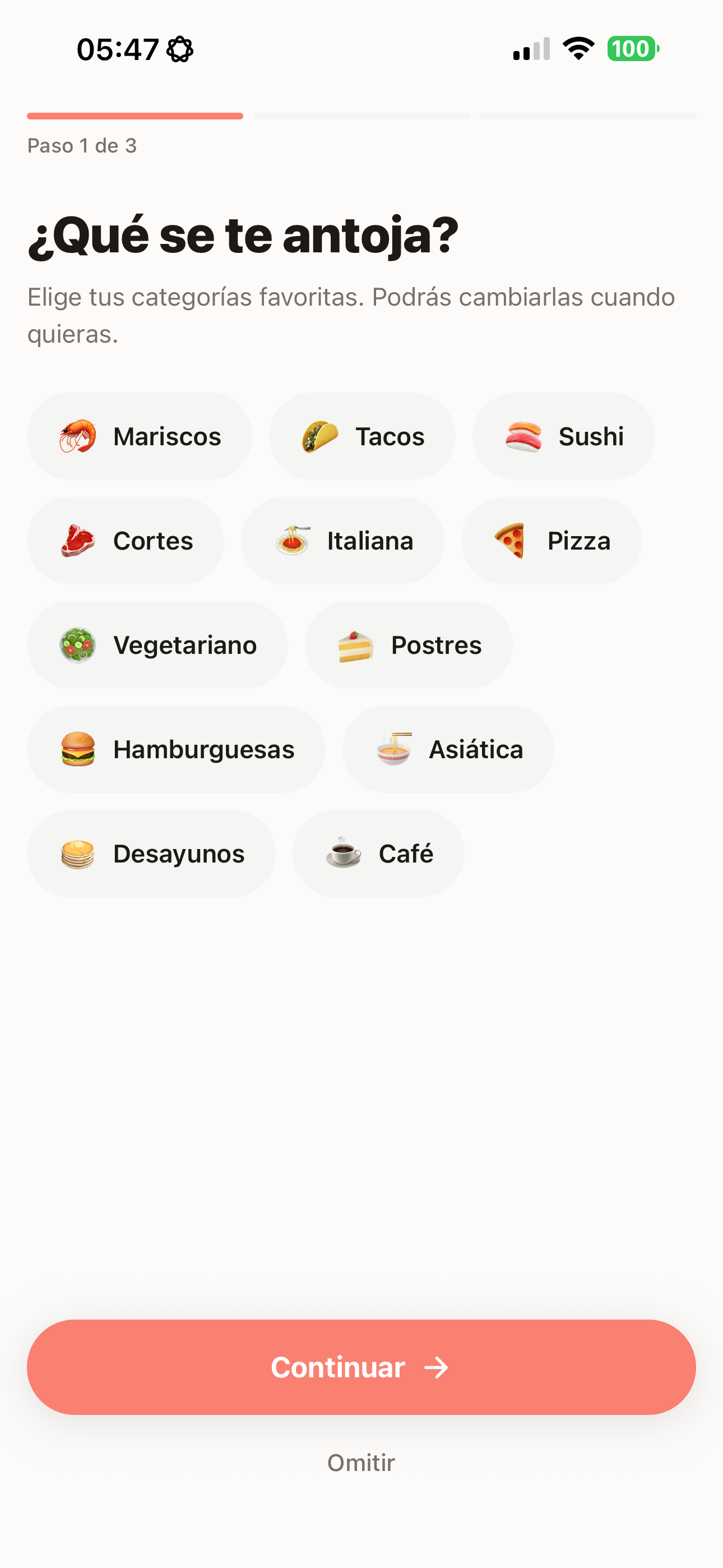 Onboarding inteligente